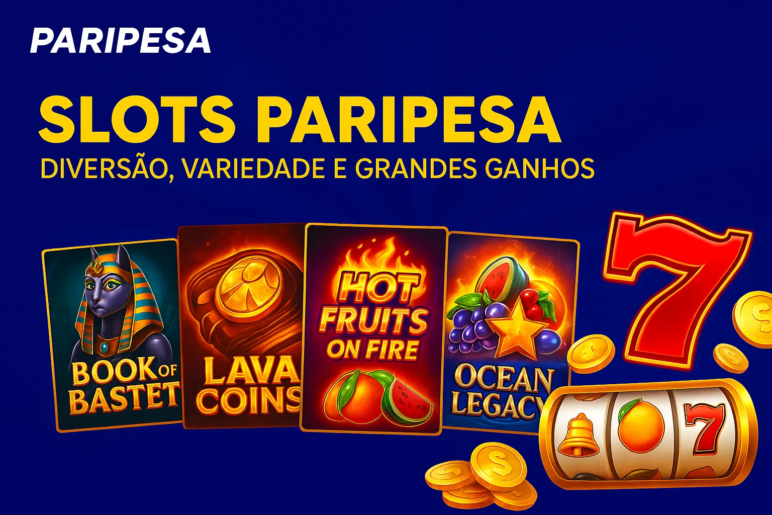 Jogos de Slot no Casino Online PARIPESA