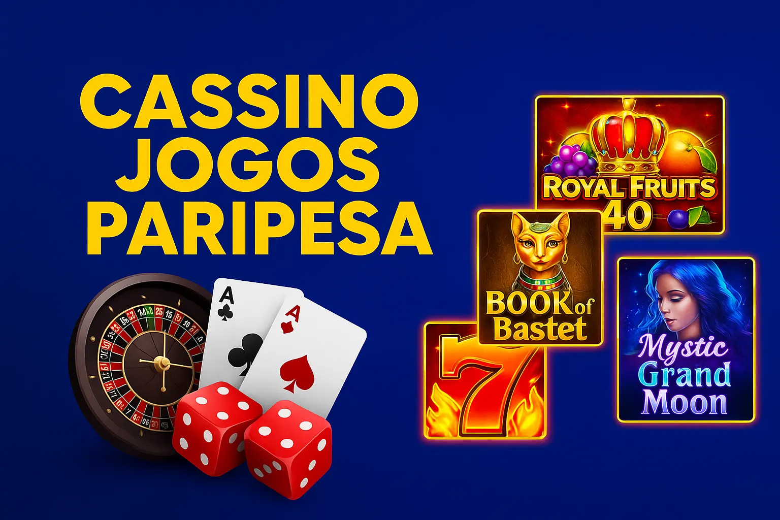 Jogos de cassino online inovadores e emocionantes na PARIPESA